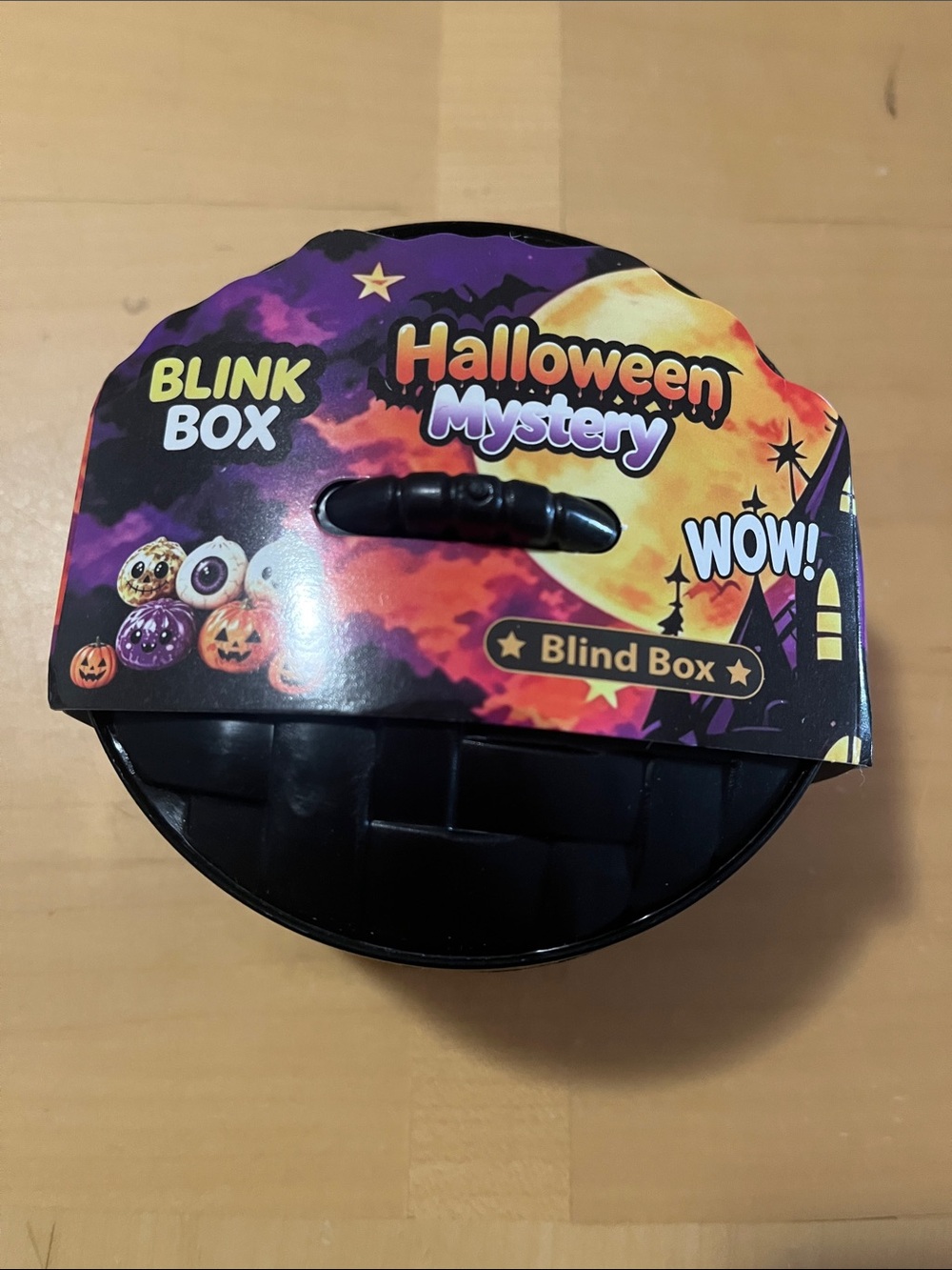 Halloween Mystery Squishy Purple & Black